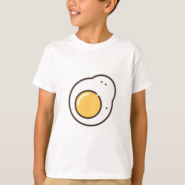 Camiseta huevo frito (Anverso)