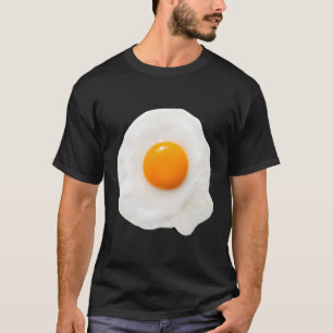 Camiseta Huevo frito Halloween Yolk Desayuno Comida