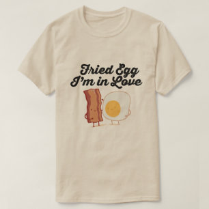 CAMISETA HUEVO FRITO QUE ESTOY ENAMORADO