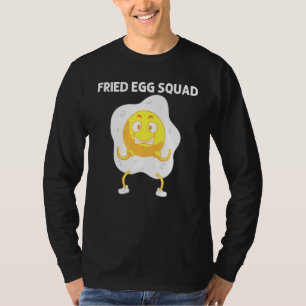 Camiseta Huevo Guay Para Hombres Mujeres Fried Baked Proteí