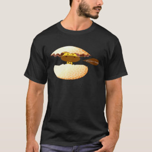 Camiseta Huevo Hatching Giraffe Baby Teamegg