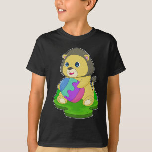 Camiseta Huevo León de Pascua de Pascua