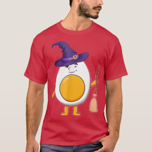 Camiseta Huevo tallado con cuerno de vándano Gorra de bruja