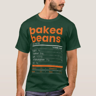 Camiseta Huevos al horno Nutrición Hechos 2021 Comida de Ac