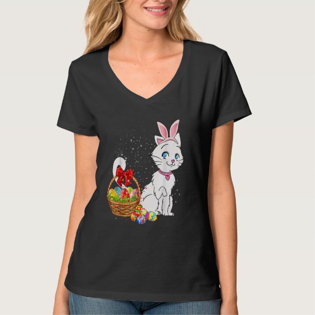 Camiseta Huevos conejitos hombres mujeres niños adoran el g (Anverso)