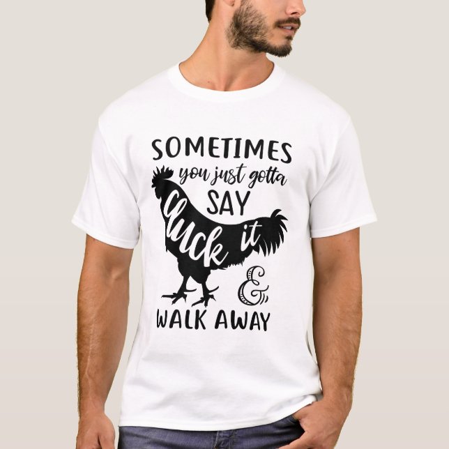 Camiseta Huevos cultivadores de gallina de gallo (Anverso)