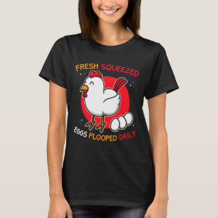 Camiseta Huevos de agricultor de pollo se reparten todos lo