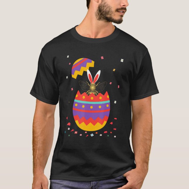 Camiseta Huevos de Areja de conejito Disfraces Gráfica de D (Anverso)