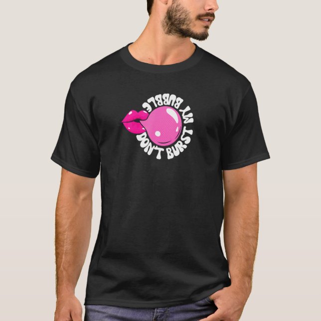 Camiseta Huevos de burbuja no exploten mi burbuja de soplo (Anverso)