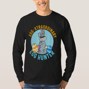 Camiseta Huevos de caza de huevos en el día de Pascua Graci