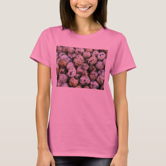 Camiseta Huevos de codornices (Anverso)