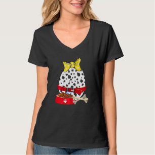 Camiseta Huevos de conejito Dalmatian Perro Imprimen Ropa d