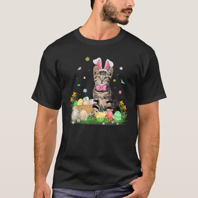 Camiseta Huevos de conejito en el Día de Pascua (Anverso)