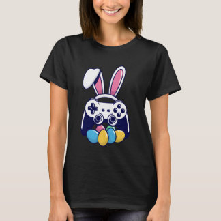 Camiseta Huevos de conejo de Pascua para jugadores con cont