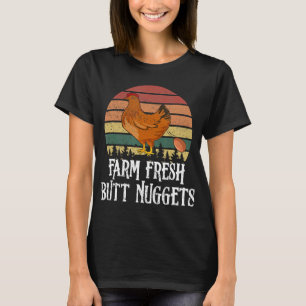 Camiseta Huevos De Gallinas Fresh Farm Butt Nuggets