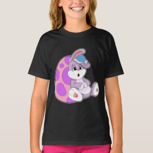 Camiseta Huevos de huevos de pascua de la Pascua de Rabbit
