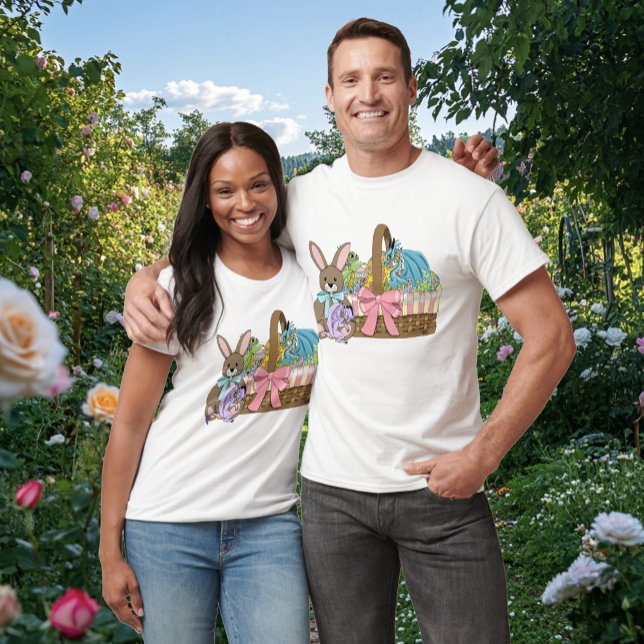 Camiseta Huevos de la cesta de pascua (Subido por el creador)