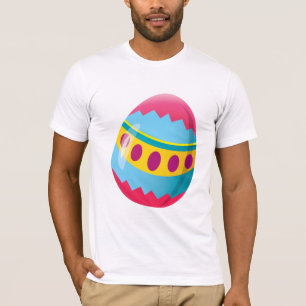 Camiseta Huevos de Pascua coloridos - colores de la fiesta