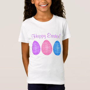 Camiseta Huevos de Pascua de lujo para los niños
