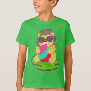 Camiseta Huevos de Pascua de Pascua de León Gafas de sol