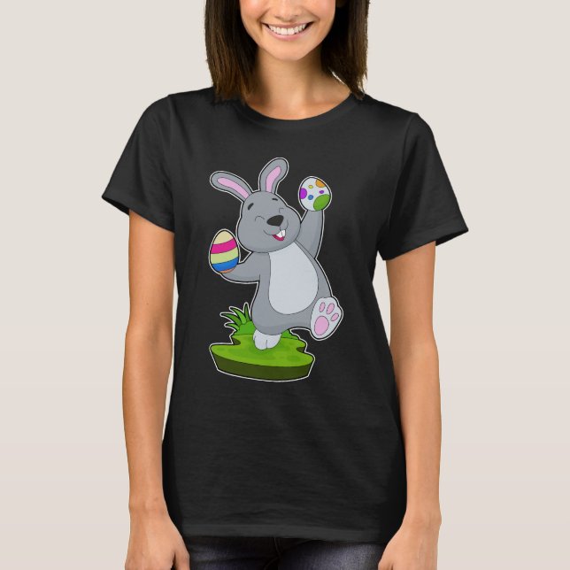 Camiseta Huevos de Pascua de Rabbit (Anverso)