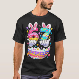 Camiseta Huevos de Pascua divertidos Seis Siete 67 Conejo 6