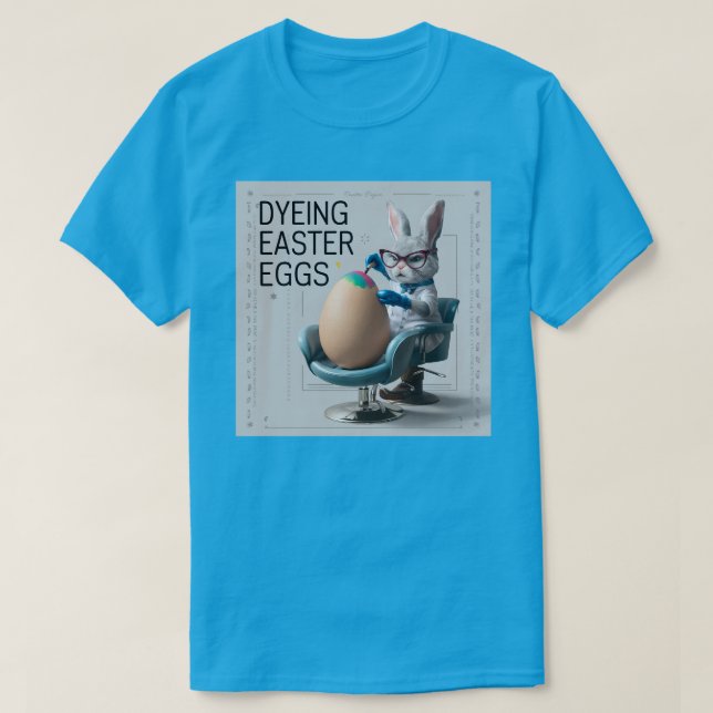 Camiseta Huevos de Pascua Dyeing (Diseño del anverso)