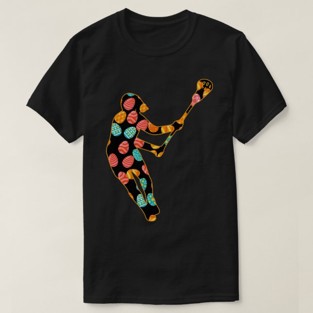 Camiseta Huevos de Pascua Lacrosse (Diseño del anverso)