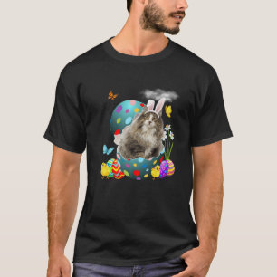 Camiseta Huevos de Pascua Regalos de Gato de Conejo Foresta