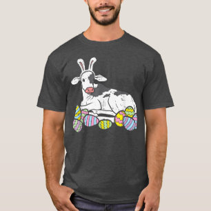 Camiseta Huevos de Pascua Vaca Pascua Bunny Gracioso Pascua