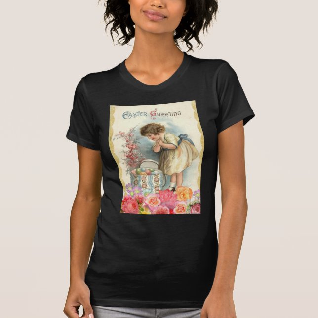 Camiseta huevos de pascua victorianos (Anverso)