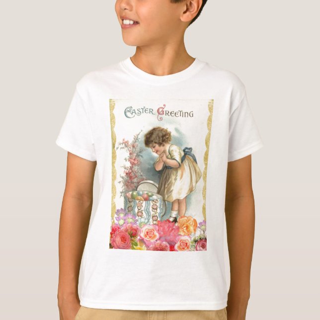 Camiseta huevos de pascua victorianos (Anverso)