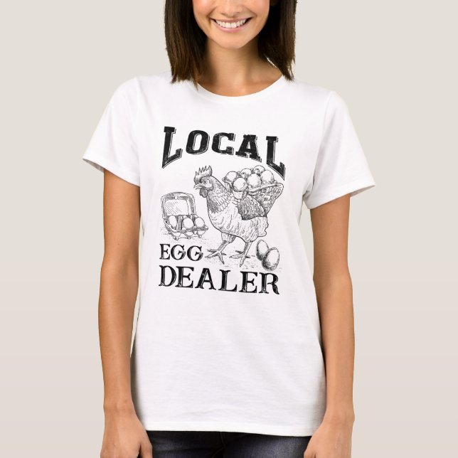 Camiseta Huevos de pollo Gracioso Hen T-Shirt (Anverso)