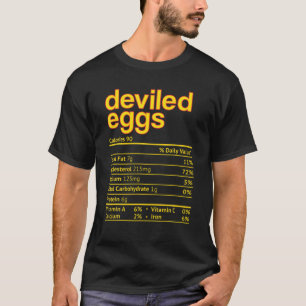 Camiseta Huevos desmentidos Nutrición Hechos Gracioso Día d