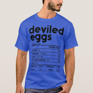 Camiseta Huevos desmentidos Nutrición Hechos Regalo Gracios
