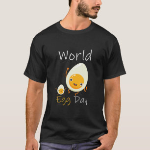 Camiseta Huevos divertidos y divertidos Día Mundial del Hue
