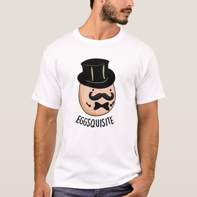 Camiseta Huevos divertidos y exquisitos huevos (Anverso)
