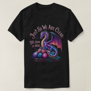 Camiseta Huevos Dragon Yarn para el Yarn transparente Sólo