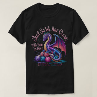 Camiseta Huevos Dragon Yarn para el Yarn transparente Sólo
