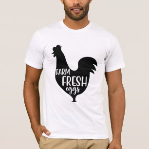 Camiseta Huevos frescos de granja