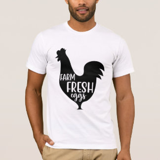 Camiseta Huevos frescos de granja