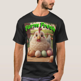 Camiseta Huevos frescos de granja