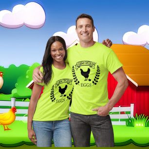Camiseta Huevos frescos de la granja Guay