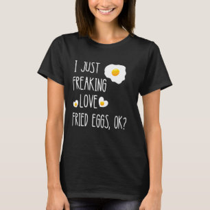 Camiseta Huevos fritos Desayuno Huevos Huevos Huevos Yolk H