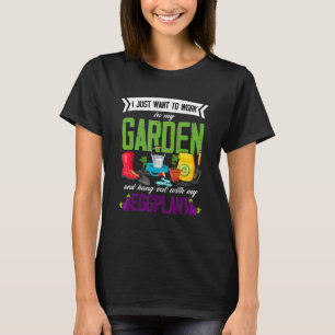 Camiseta Huevos Jardín Jardín de berenjenas Vegetable