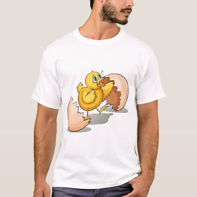 Camiseta Huevos para incubar de pollo (Anverso)
