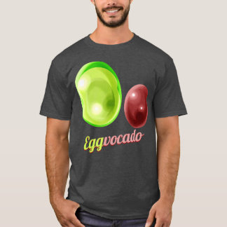 Camiseta Huevos pintados como aguacate y huevos para cazar 