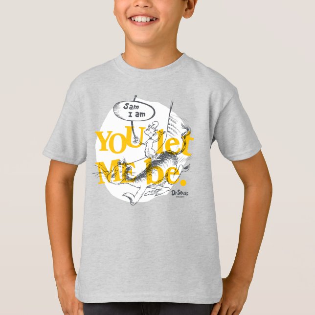 Camiseta Huevos verdes y jamón| Me Dejaste Ser (Anverso)