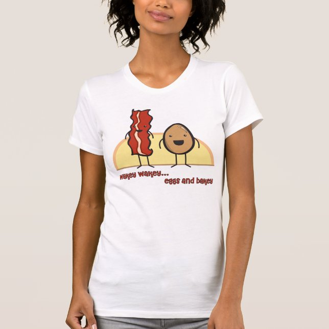 Camiseta Huevos y Bakey (Anverso)