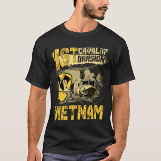 Camiseta Huey 1ª División de Caballería Veterano de Vietnam